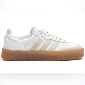 Adidas Samba platformed